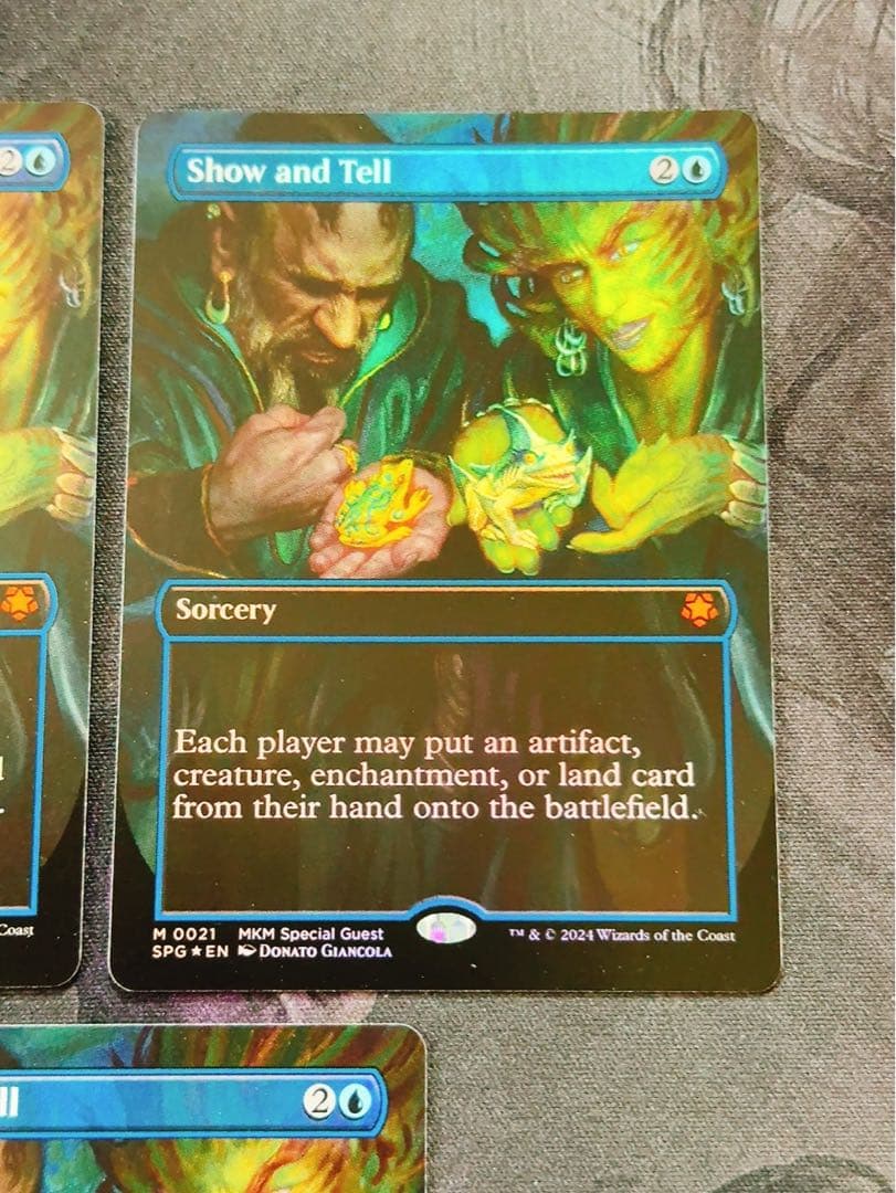 【foil】実物提示教育　英語　3枚セット