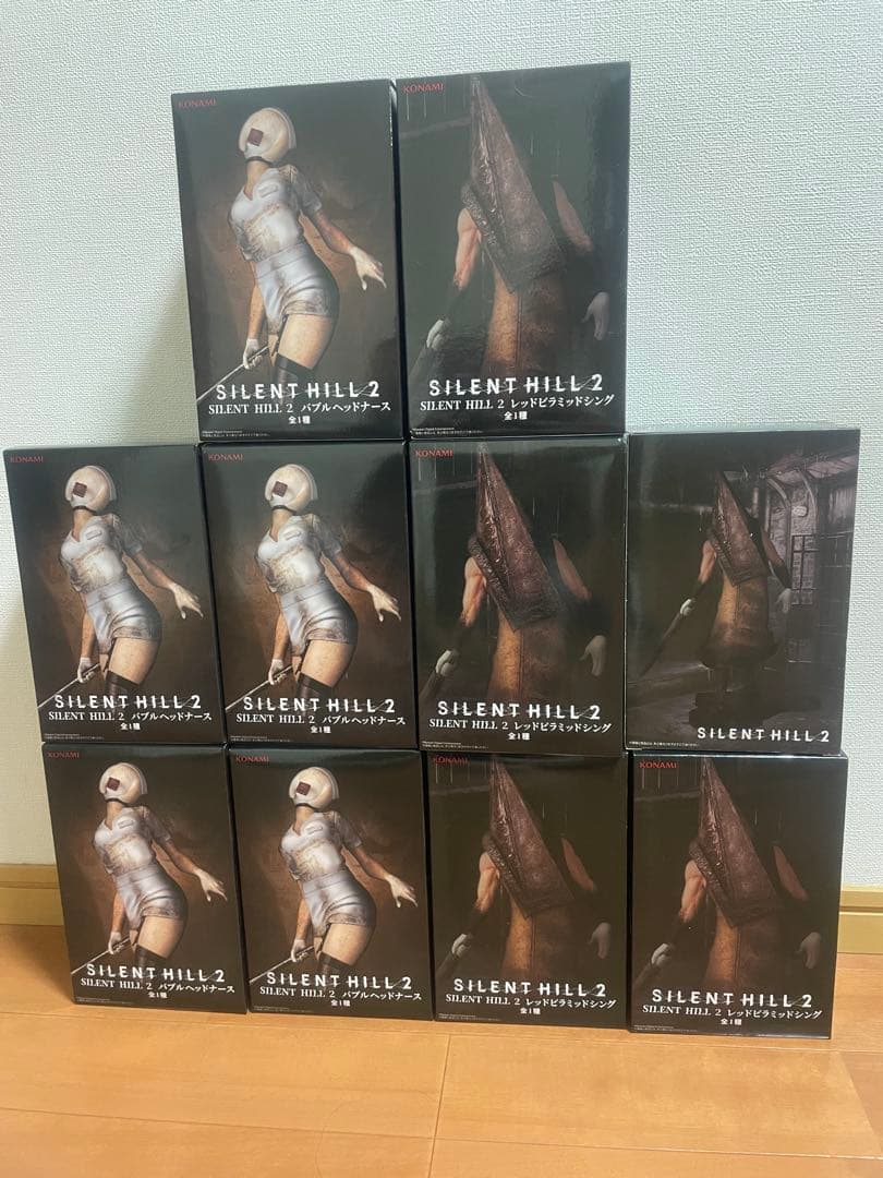 SILENT HILL 2 バブルヘッドナースレッドピラミッドシングフィギュア