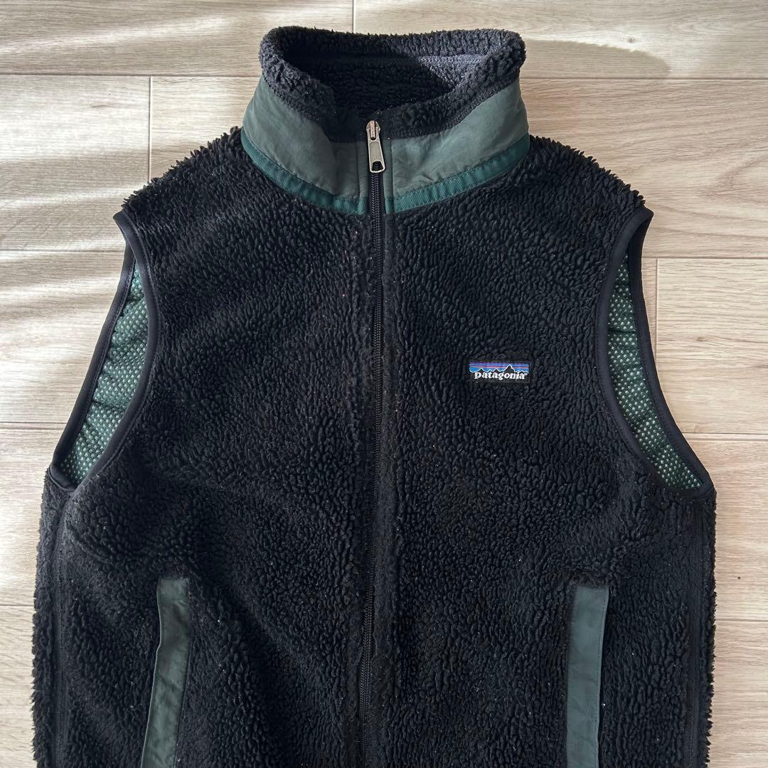 【希少】90s usa製Patagonia レトロxベスト