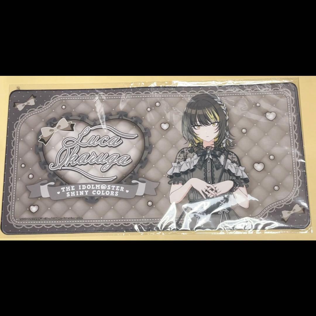 シャニマス めろきゅん♡モノクローム 斑鳩ルカ デスクマット プレイマット