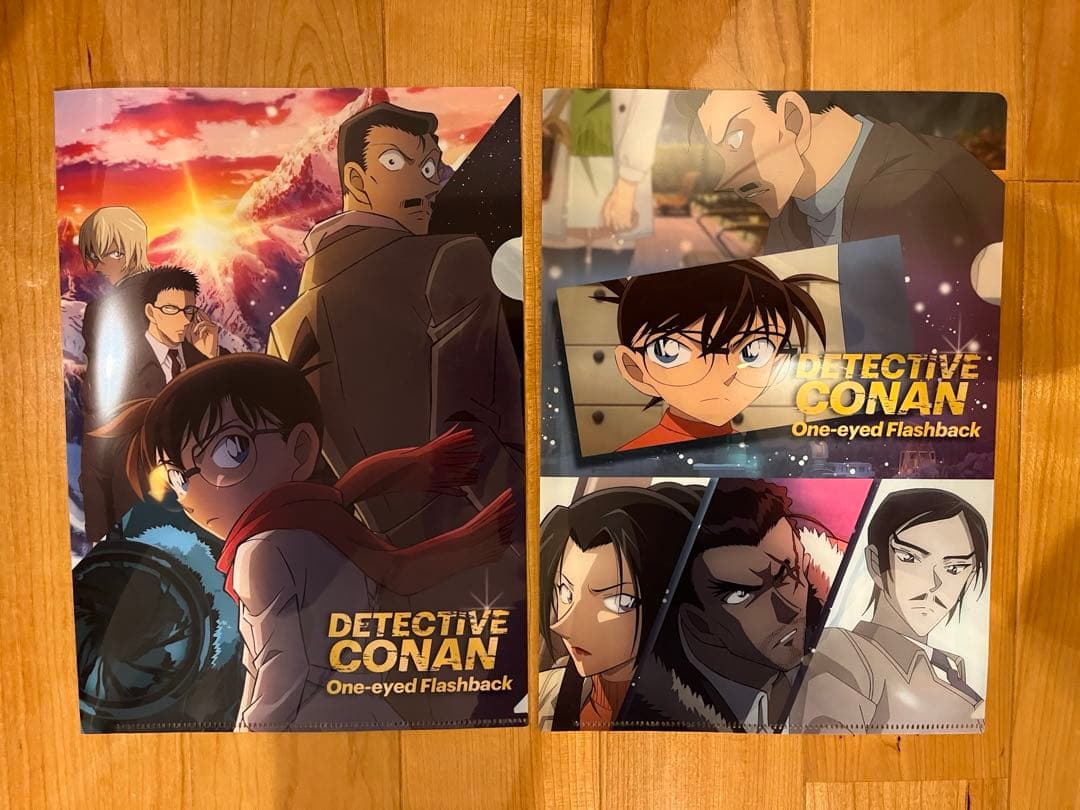 新品　クリアファイル　コナン×くら寿司　2枚