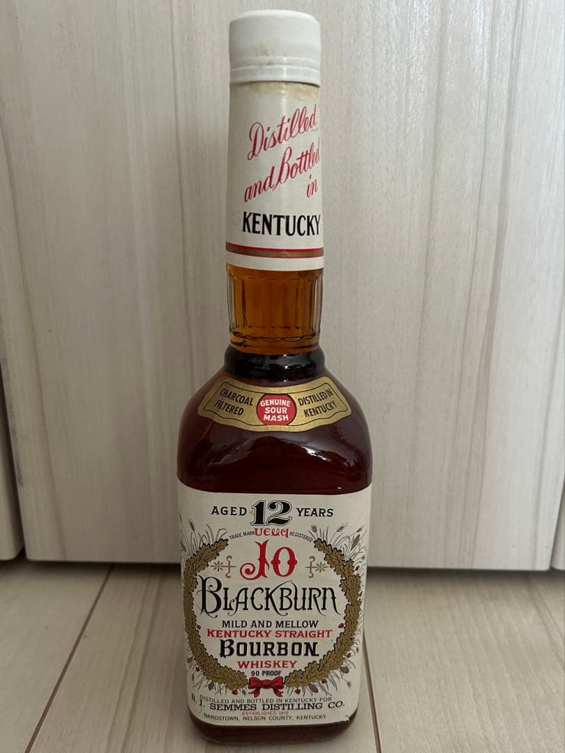 ブラックバーン 12年 バーボンウイスキー750ml