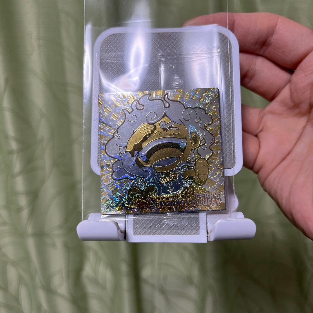 ワンピース大海賊シールウエハース　LOG.6 ニカ　裏シークレットゾロ　未開封