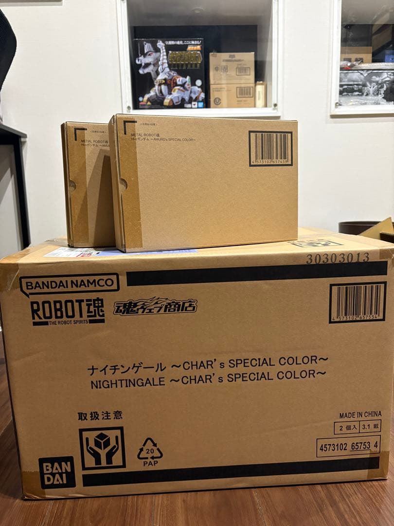 【未開封】 メタルロボット魂Hi-νガンダム & ロボット魂 ナイチンゲール