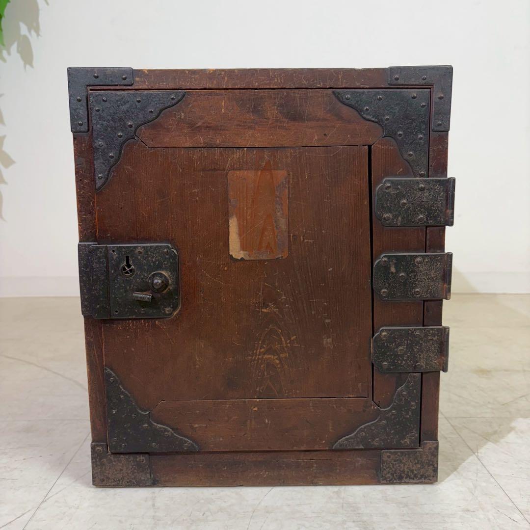 時代もの 船箪笥 船金庫 古民具 箪笥 銭箱 銭函 時代箪笥 小箪笥 時代箱