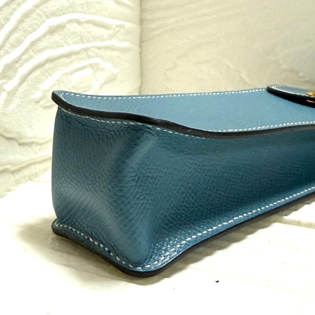 ★新品未使用★HERMES★エルメス★ペンケース★ブルージーン★ヴィンテージ