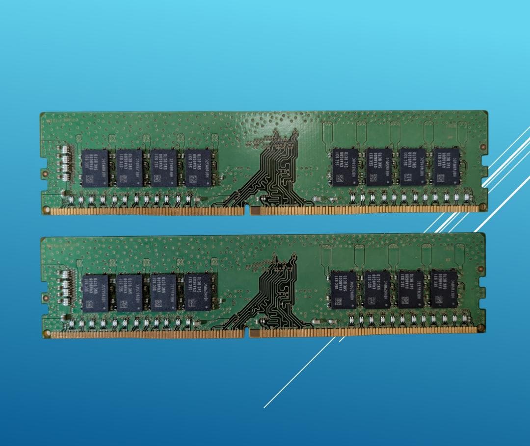 動作確認済みSAMSUNG DDR4 32G(16Gx2)/#31E