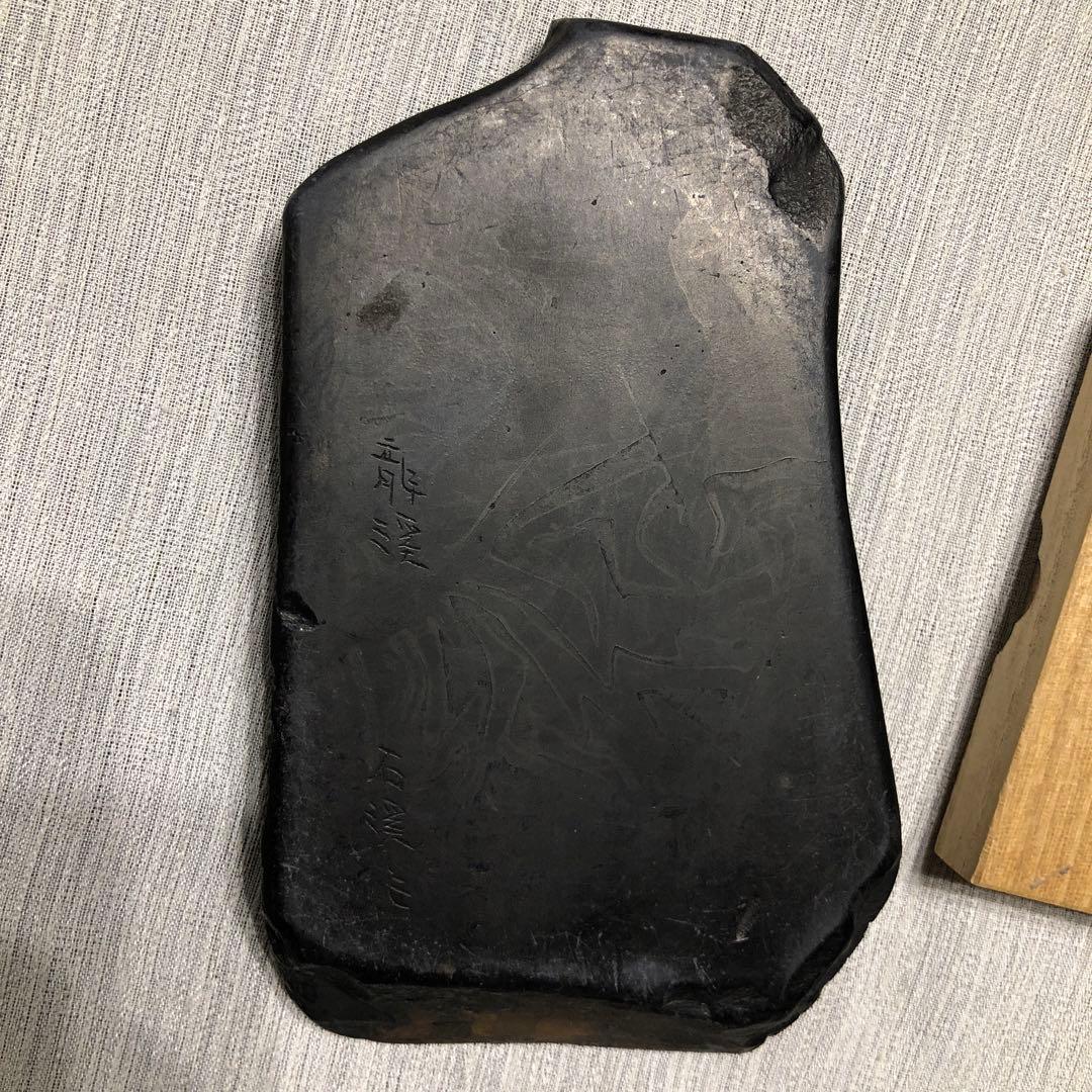 龍渓 硯　呉竹 墨 未使用5個セット 古墨