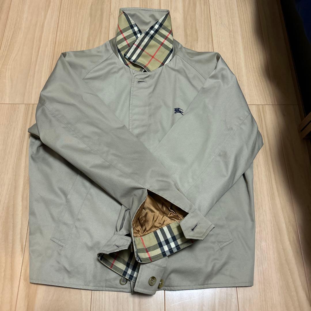 Burberry グレー ジャケット チェック裏地