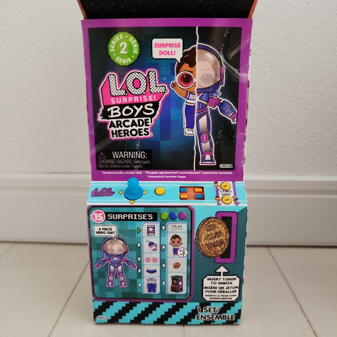 LOLサプライズ ボーイズ アーケード ヒーローズ 2 ゲームセンター人形 3個