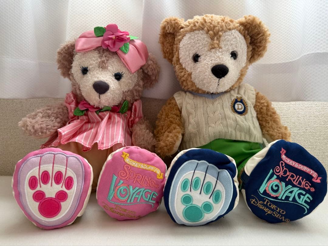 ダッフィー & シェリーメイ ぬいぐるみセット