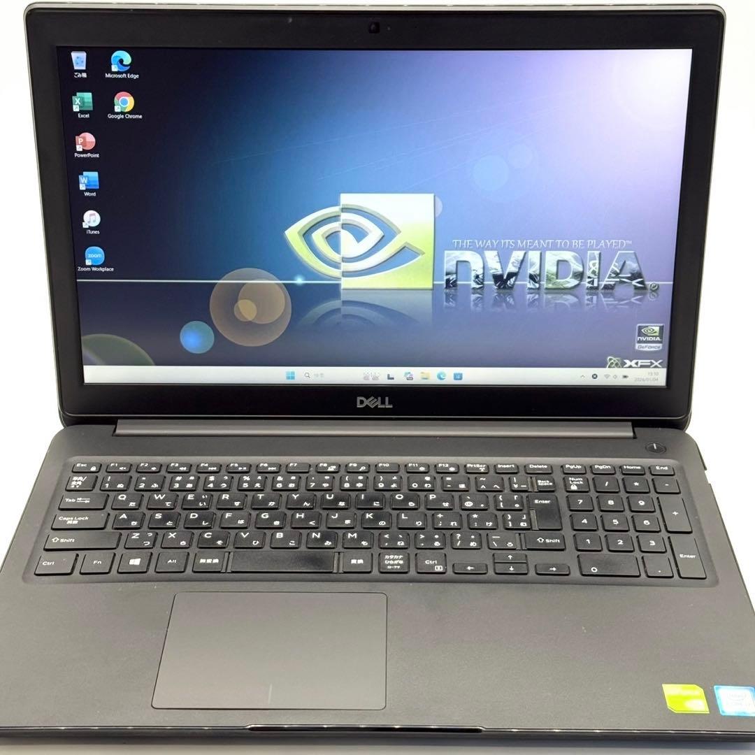 ゲーミングPC Dell 8世代i7 32GB 新品SSD HDD NVIDIA