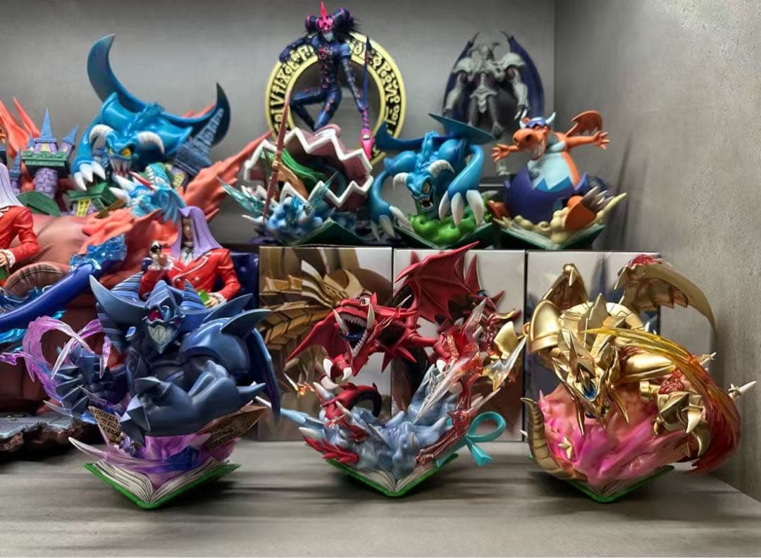 遊戯王 さんげんしん ガレージキット ガレキ スタチュー ①