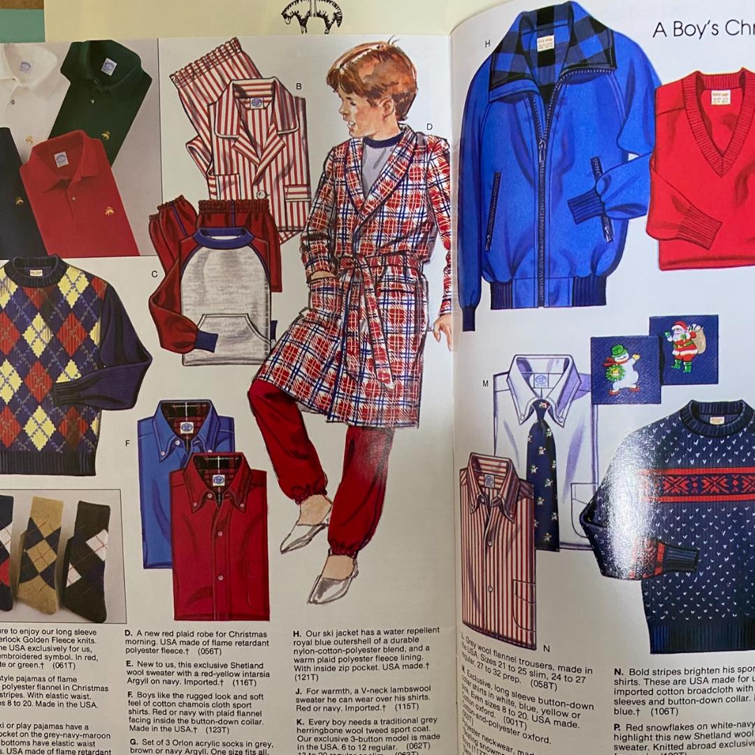 ダ*郎様 Brooks Brothers ギフトカタログ 1986-1993