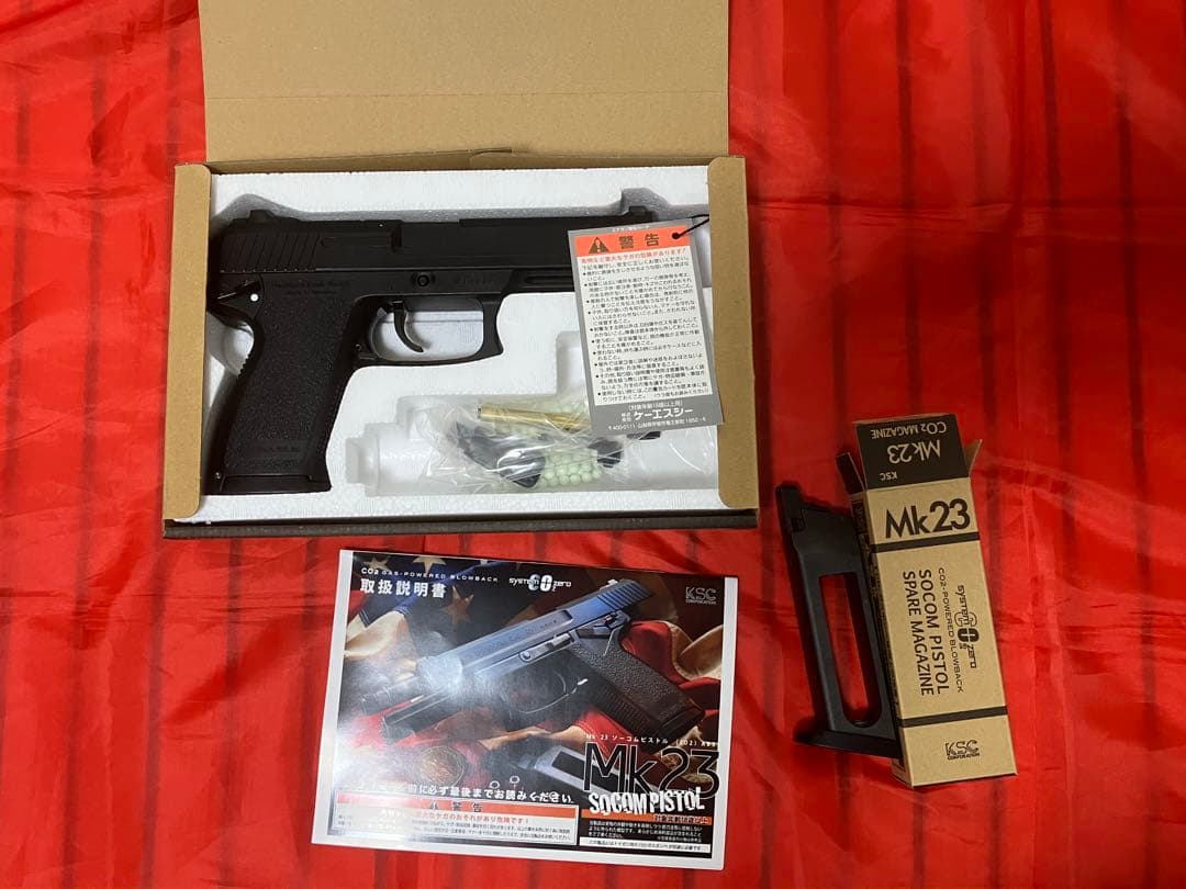 KSC MK23ソーコム 未使用 Co2