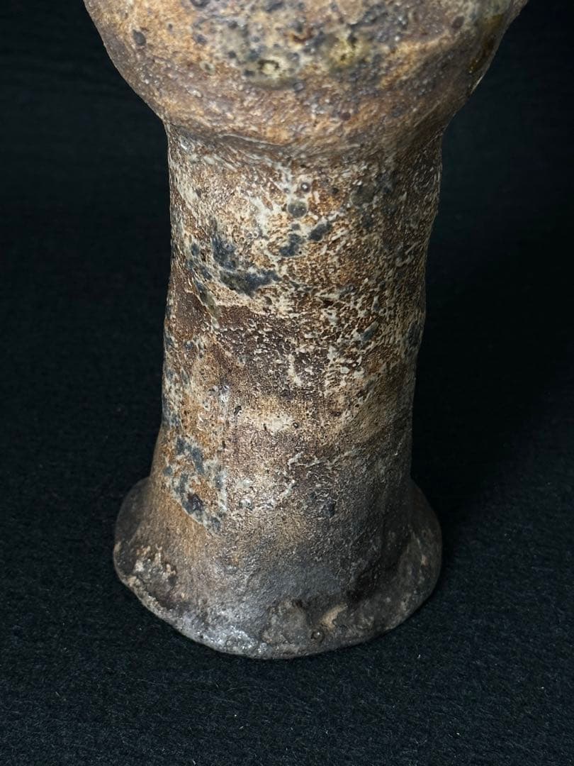 古伊賀　花生　花瓶　伊賀焼