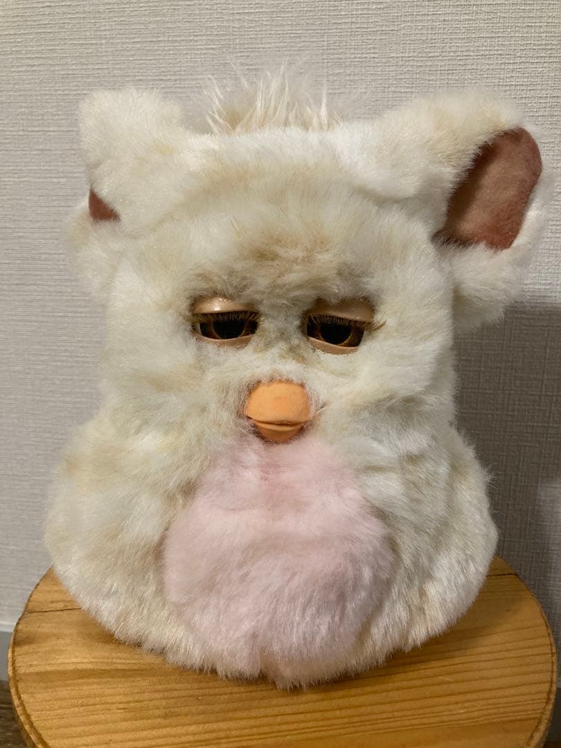 ファービー2 キャラメルシロップ ベージュ×茶目　英語版