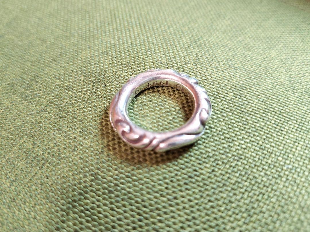 ⬛専用⬛再値下げ☆クロムハーツ☆スクロールバンドリング約10号内径約1.6