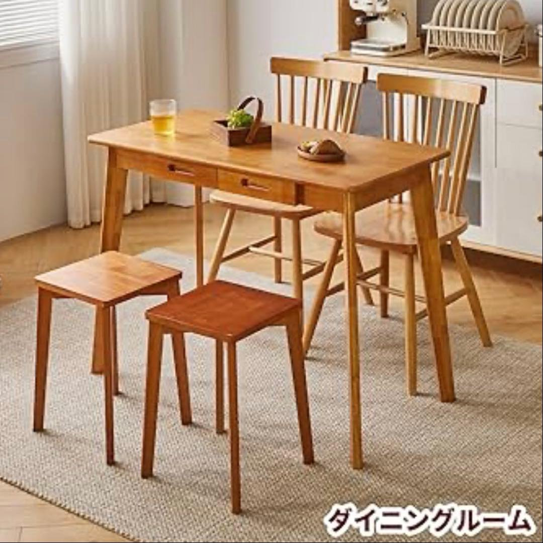 机 デスク パソコンデスク 天然木 幅100×奥行50×高さ75cm簡単なPC机