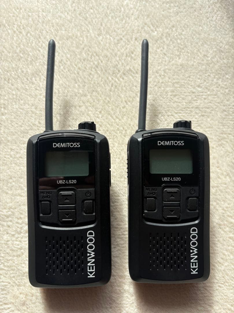 週末限定価格　『美品』KENWOOD UBZ-LS20 無線機　2個セット