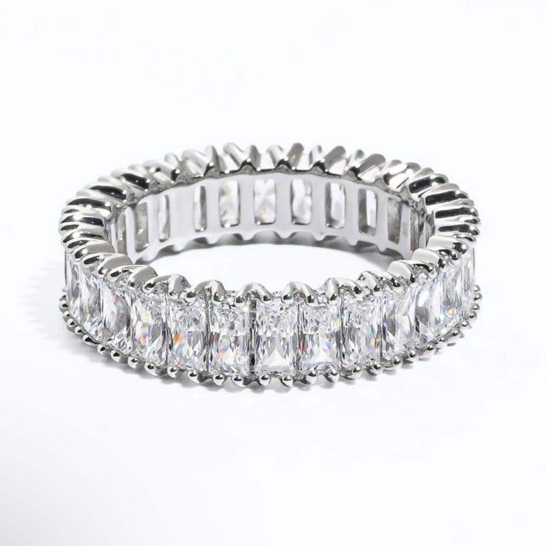 スワロフスキー Matrix マトリックス リング バゲット・カット ホワイト