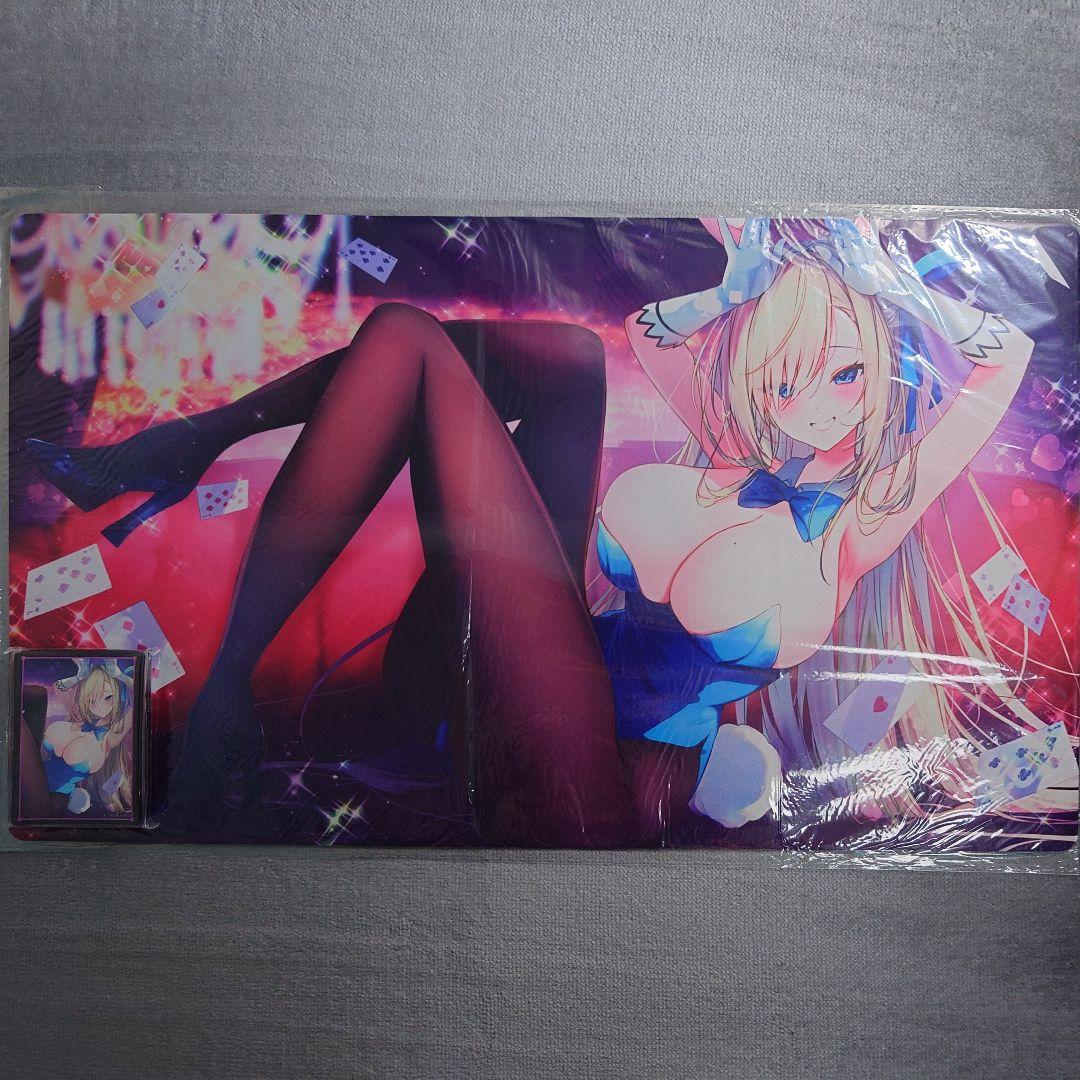 α2 ブルーアーカイブ バニー服&トランプ 一之瀬アスナ スリーブ&プレイマット