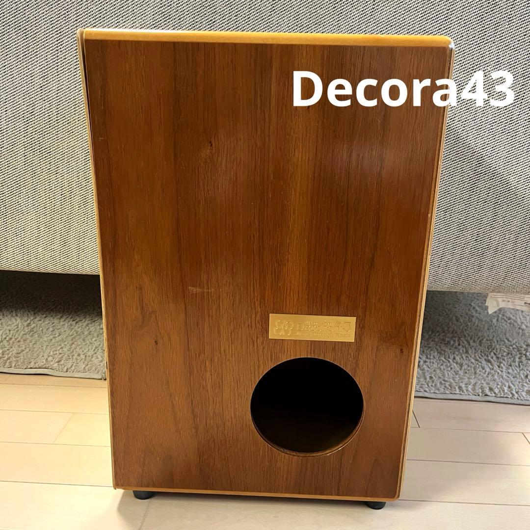 【希少】デコラ43 Decora43 カホン MT-10475+ カホン教則本付