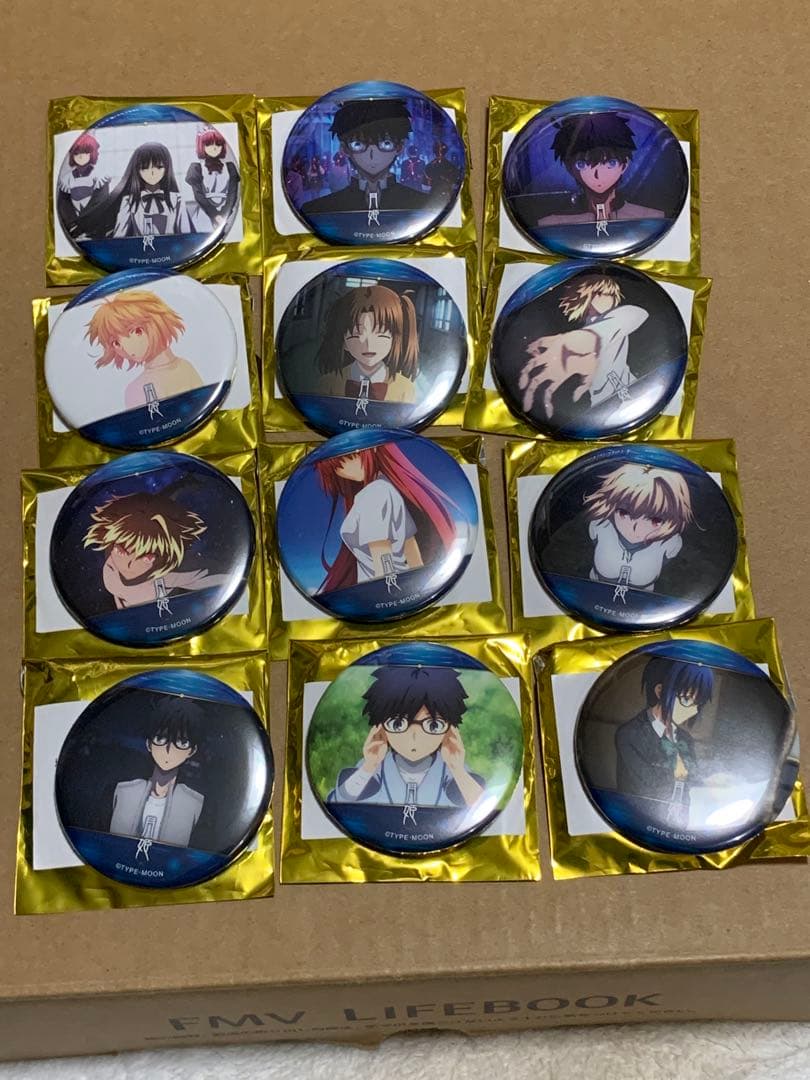 月姫 ufotable コラボカフェ アルクルート　缶バッジ　12種コンプ