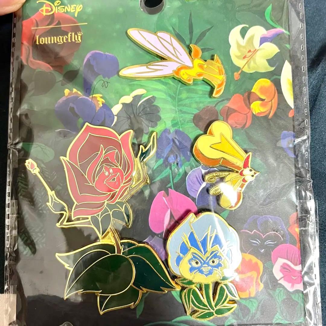 ふしぎの国のアリス ピンバッジセット☆ディズニー loungefly