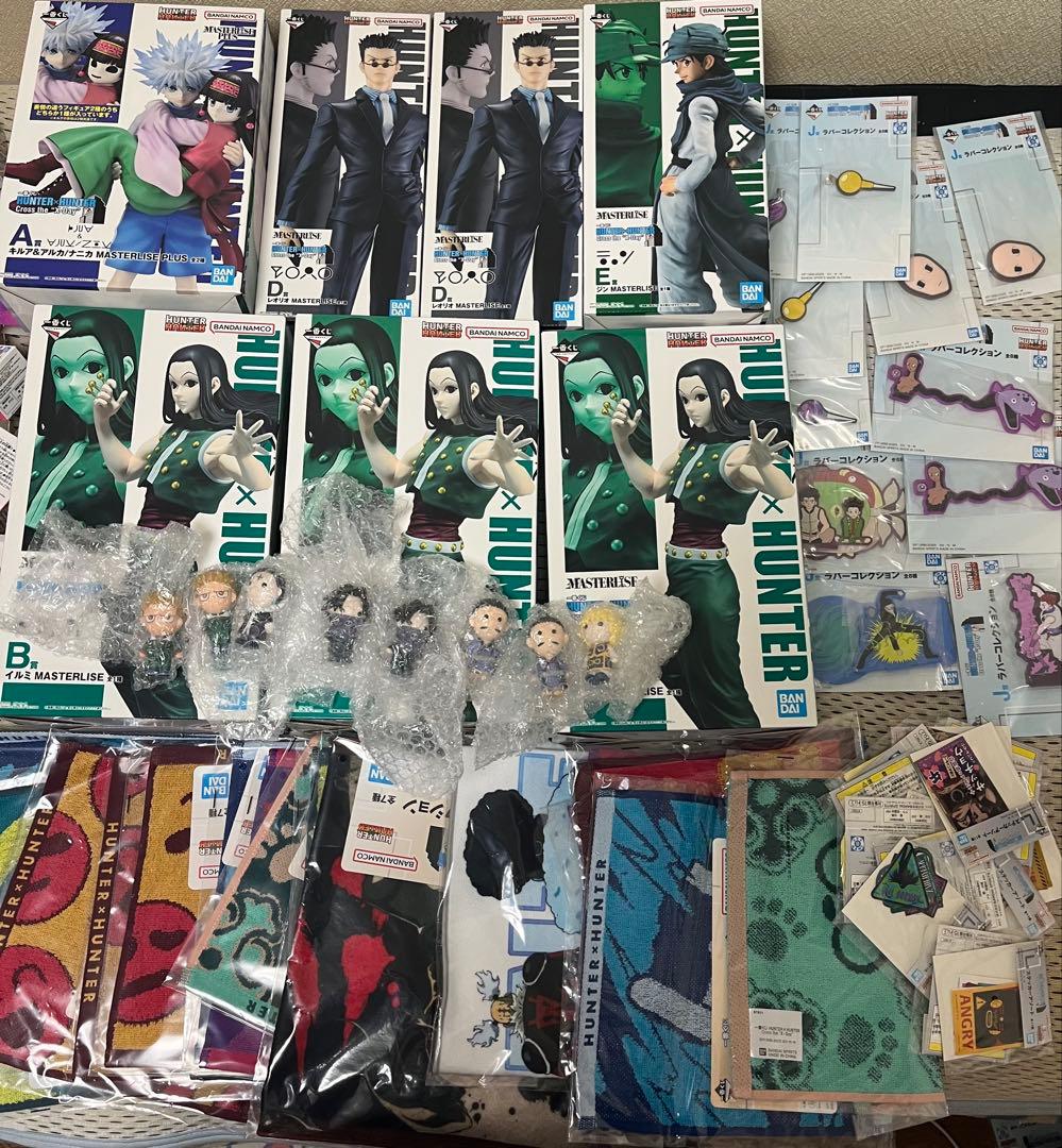 一番くじ HUNTER×HUNTER A賞 B賞 D賞 E賞 H賞 下位賞