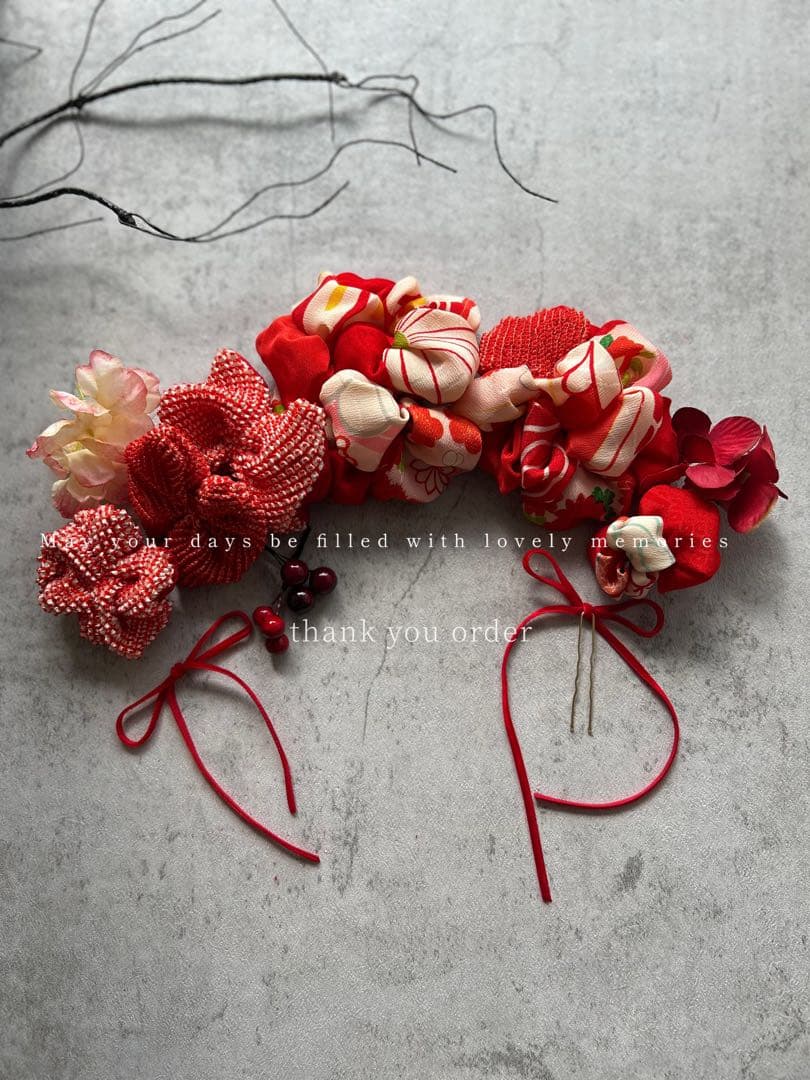 melon様髪飾りorder ♡