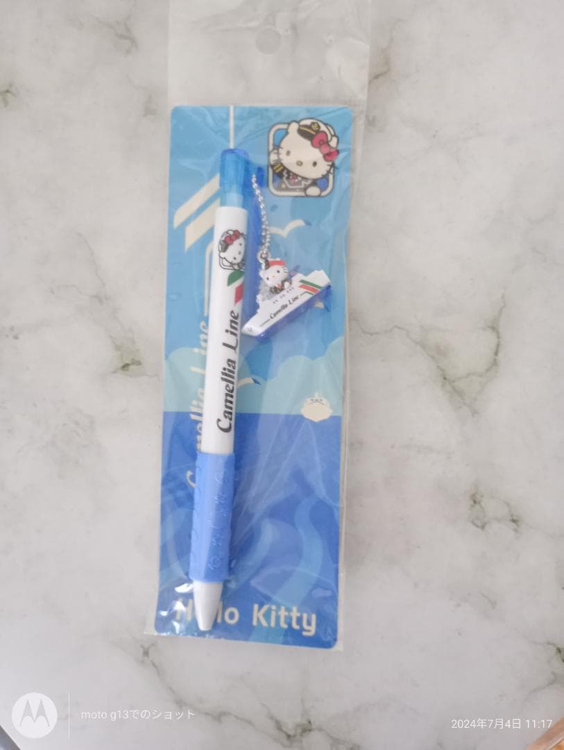 ハローキティストラップご当地キティボールペンカメリア限定船HELLO KITTY