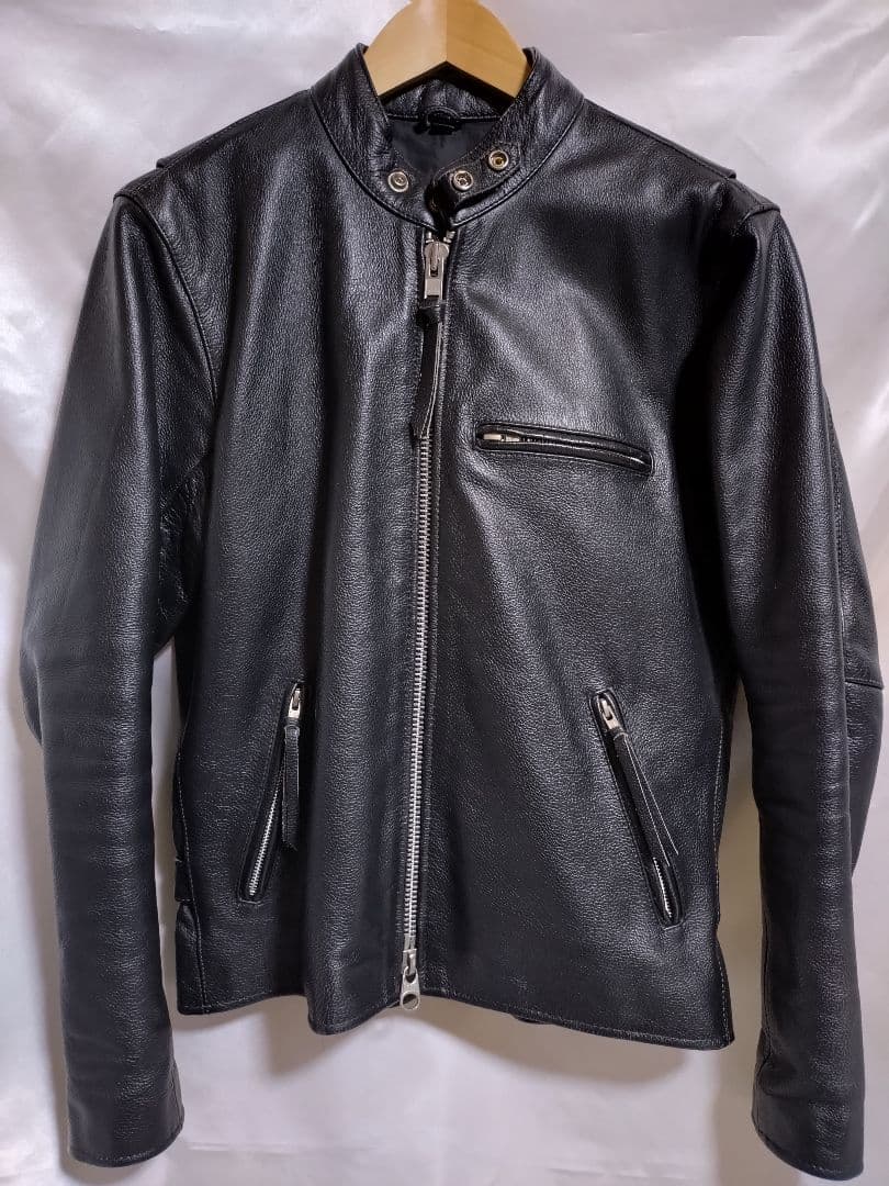 フリーダム ライダース ジャケット シングル バッファロー レザー 古着