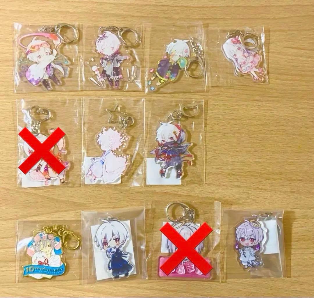 まふまふ アクリルキーホルダー アクキー グッズ 忍びのすすめ あさきゆめみし