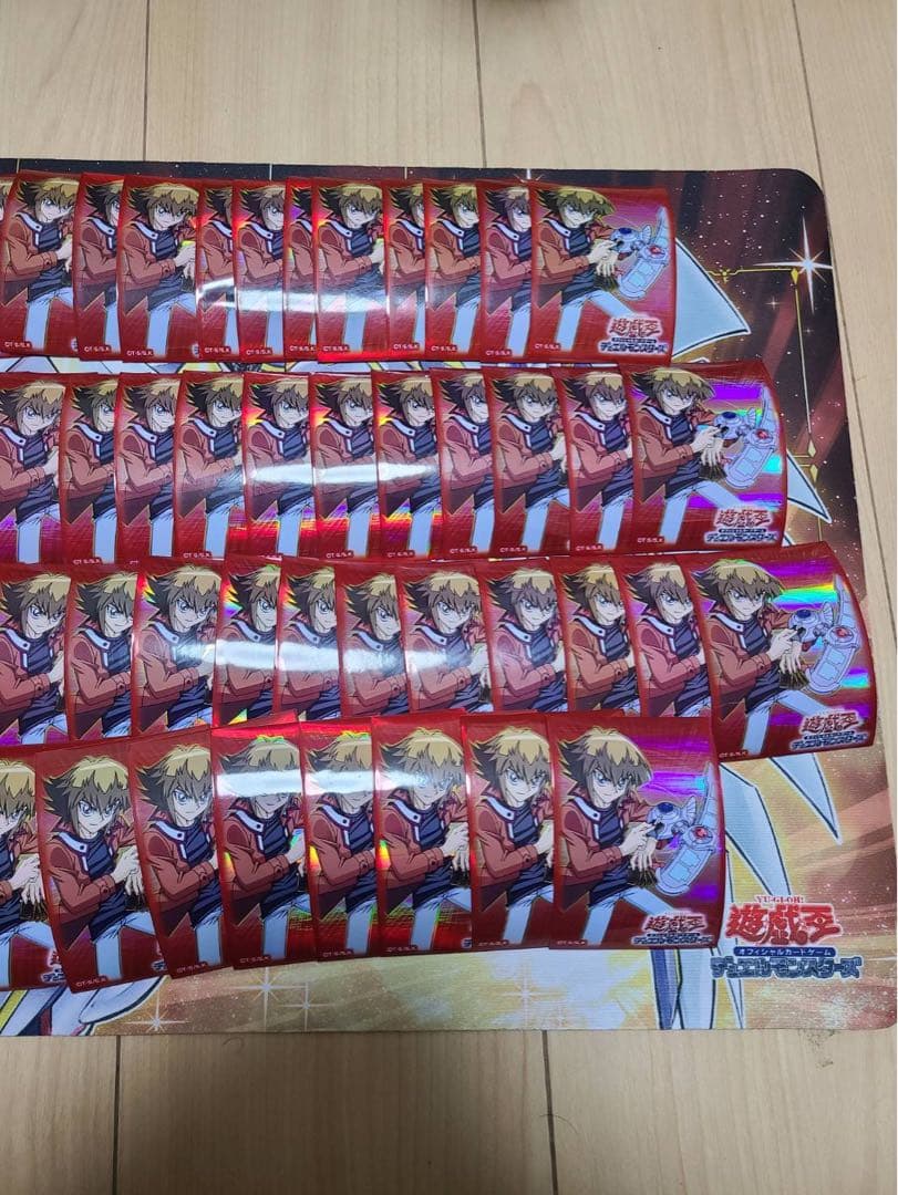 【傷みあり】遊戯王 遊城十代 スリーブ 76枚④