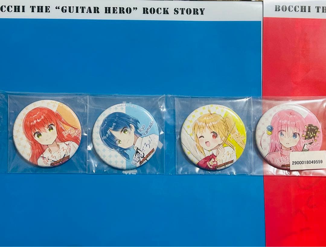 ぼっち・ざ・ろっく 3巻　ゲーマーズ 特典 缶バッジ4個セット