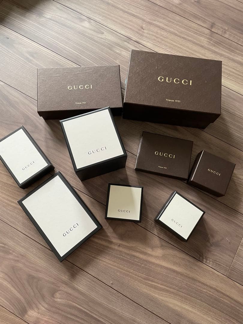 GUCCI グッチ 空箱 まとめ売り 9個セット
