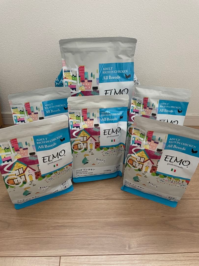 ELMO リッチインチキン ドライフード 800g