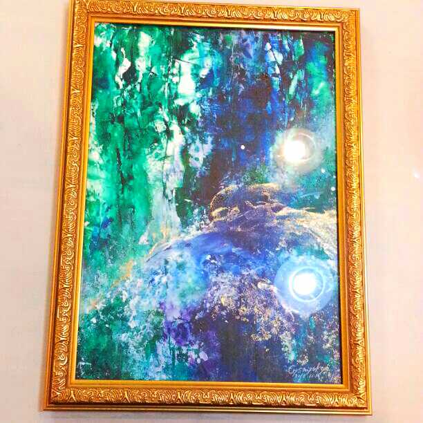 絵画   40cm×30cm  フレーム付き 値下げ！