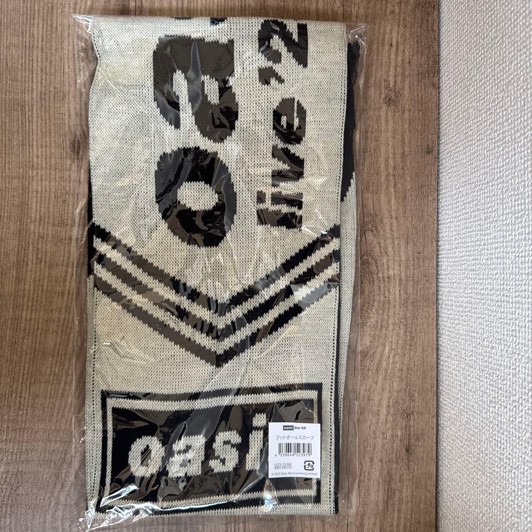 Oasis live '25 フットボールスカーフ