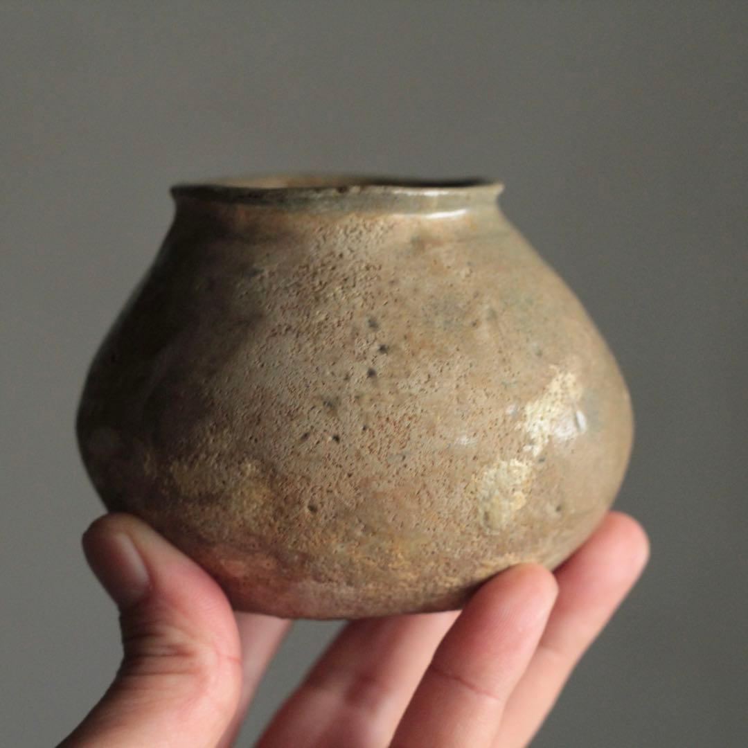 高麗青磁 塩笥 茶碗 古美術 古道具 アンティーク 小壺