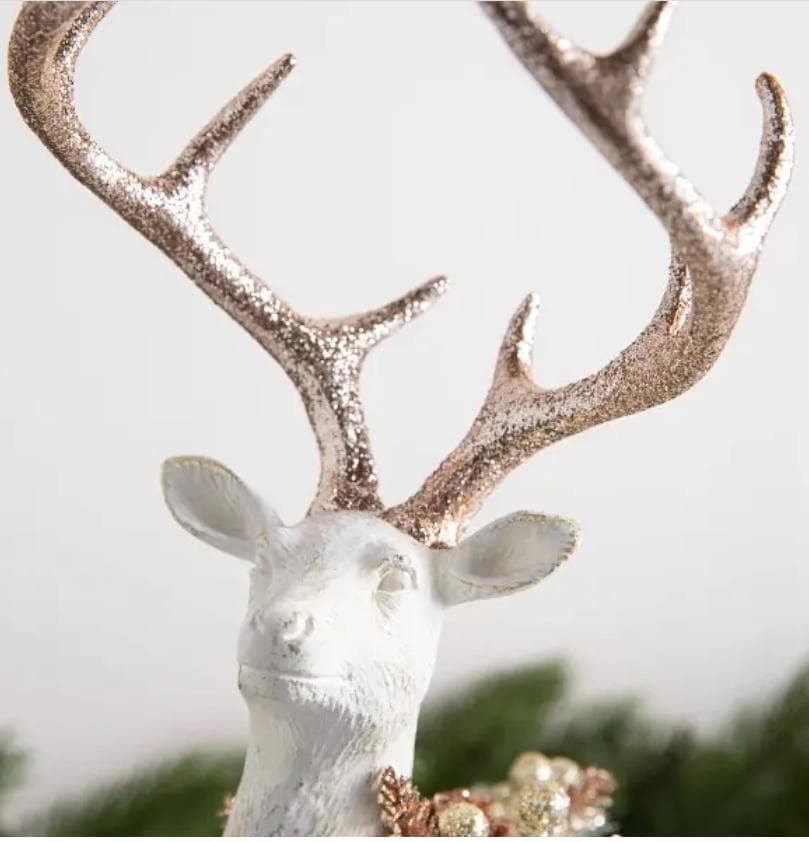 balsam hill 鹿の置物2体セット