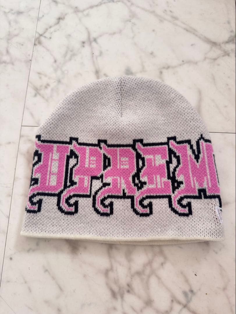 ニット帽Supreme 25FW New Era Outline Beanie