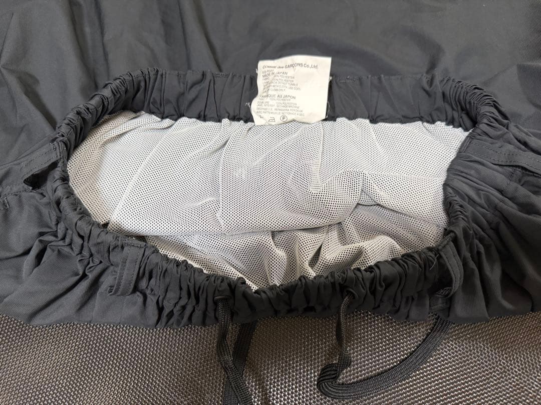 ganryu　ブラックネイビー　サルエルパンツ　ワイドパンツ