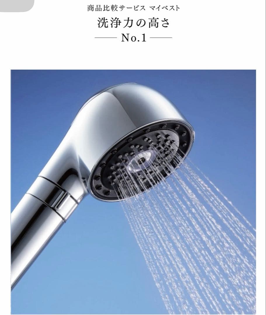 Mytrex マイクロカレントx マイクロナノバブルシャワーヘッド