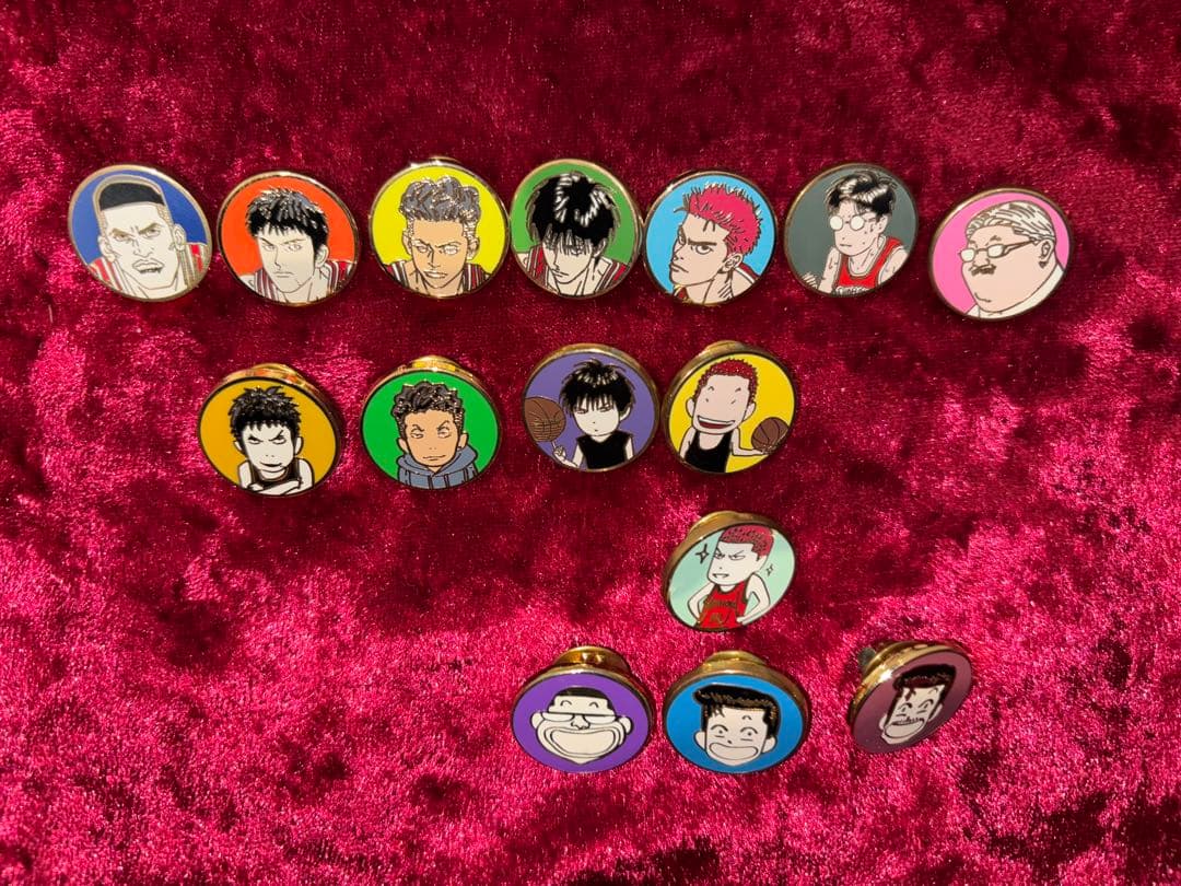 【SLAMDUNK】ピンバッジ【スラムダンク】ピンズ 16点 【1月末まで】