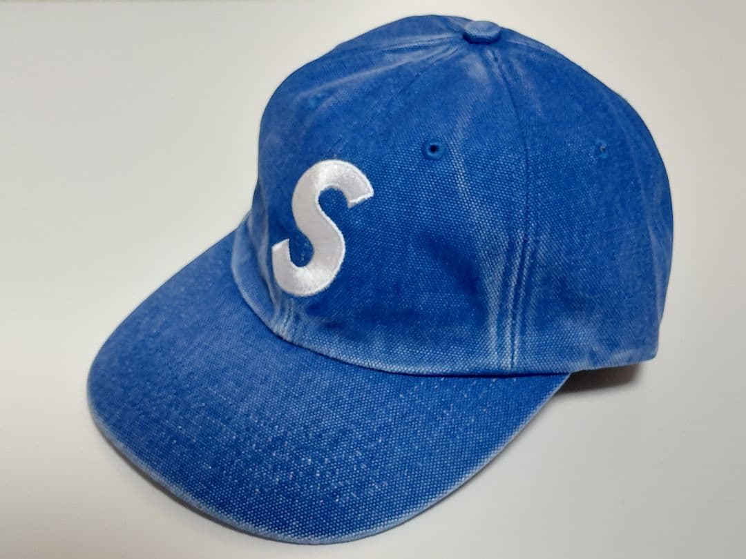 新品　Supreme　Coated　Canvas　S Logo　6-Panel