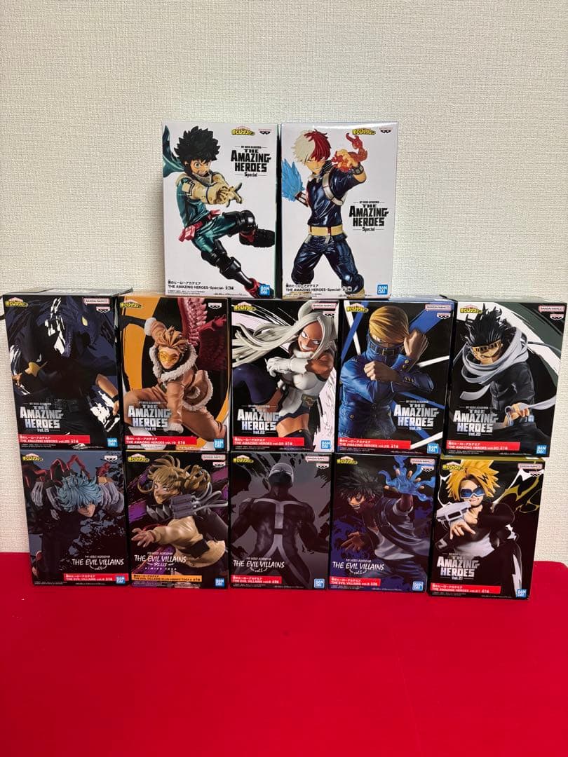 僕のヒーローアカデミア AMAZING HEROES フィギュア12体セット