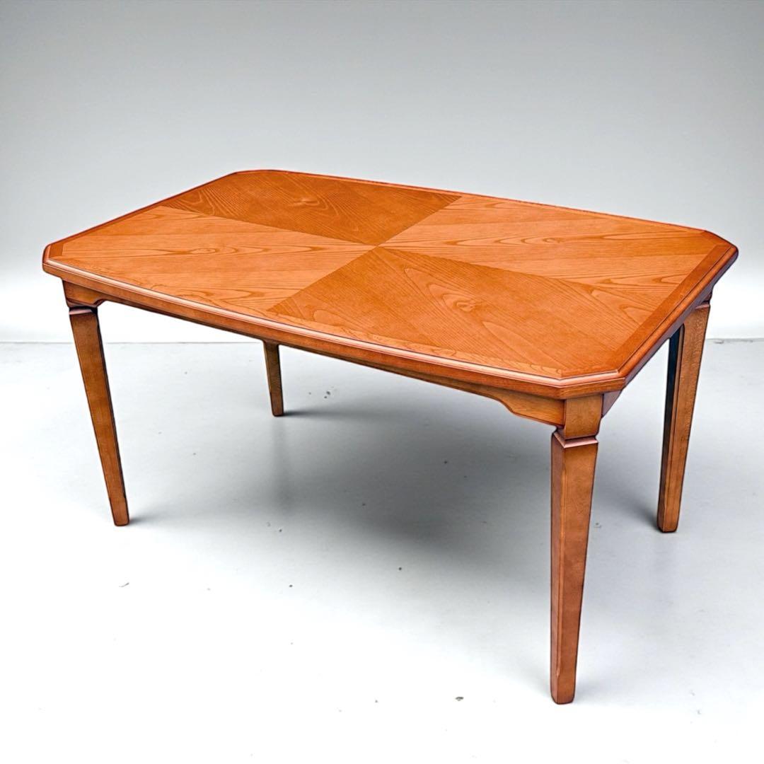 HR840 マルニ木工　地中海　ダイニングテーブル　124cm