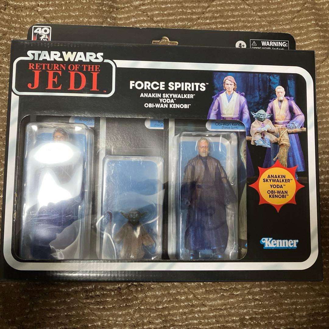 スターウォーズ ブラックシリーズ フォーススピリッツ アナキン・ヨーダ・オビワン